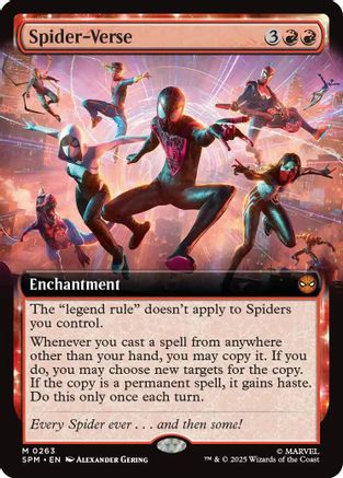 {@@ SPM R} Spider-Verse (Extended Art) [Marvel's Spider-Man] [SPM 263]