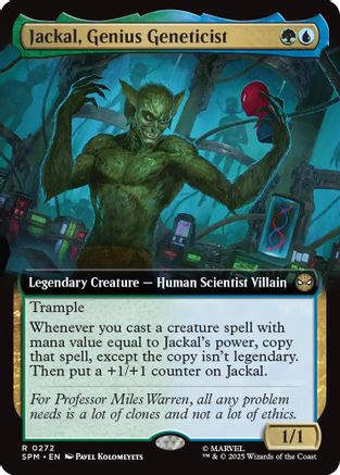{@@ SPM R} Jackal, Genius Geneticist (Extended Art) [Marvel's Spider-Man] [SPM 272]