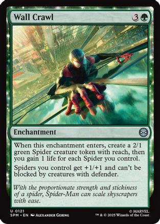 {@@ SPM C} Wall Crawl [Marvel's Spider-Man] [SPM 121]