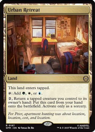 {@@ SPE R} Urban Retreat [Marvel's Spider-Man] [SPM 187]