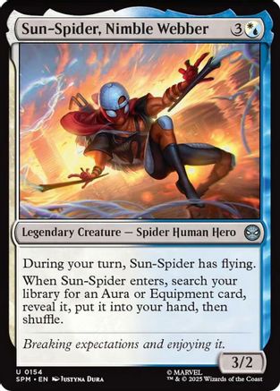 {@@ SPM C} Sun-Spider, Nimble Webber [Marvel's Spider-Man] [SPM 154]