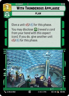With Thunderous Applause (129/264) (129/264) [Secrets of Power]