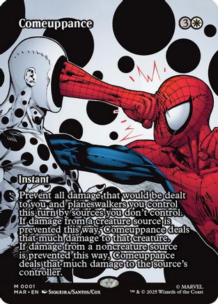 {@@ MAR R} Comeuppance (Borderless) [Marvel's Spider-Man: Eternal-Legal] [ 001]