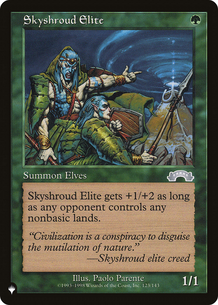 Skyshroud Elite [LIST 123/143]