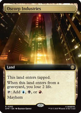 {@R} Oscorp Industries (Extended Art) [SPM 282]