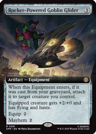 {@R} Rocket-Powered Goblin Glider (Extended Art) [SPM 281]