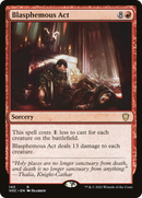 {R} Blasphemous Act [Innistrad: Crimson Vow Commander][VOC 143]