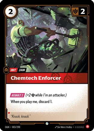 [RFB] Chemtech Enforcer (Foil) (003/298) - Origins