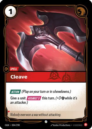 Cleave (004/298) - Origins