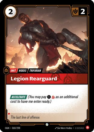 [RFB] Legion Rearguard (Foil) (010/298) - Origins