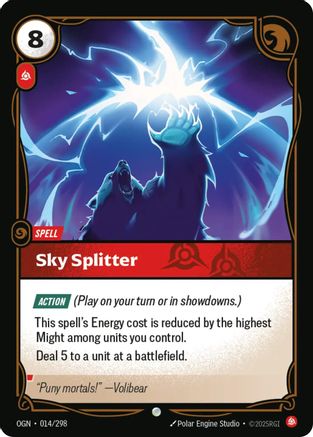 [RFB] Sky Splitter (Foil) (014/298) - Origins