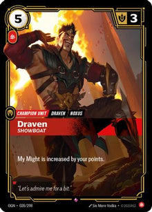 Draven - Showboat (028/298) - Origins