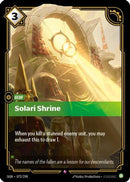 Solari Shrine (072/298) - Origins
