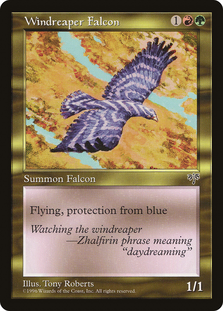{C} Windreaper Falcon [Mirage][MIR 289]