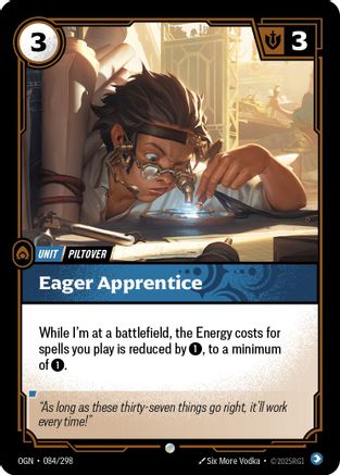 [RFB] Eager Apprentice (Foil) (084/298) - Origins
