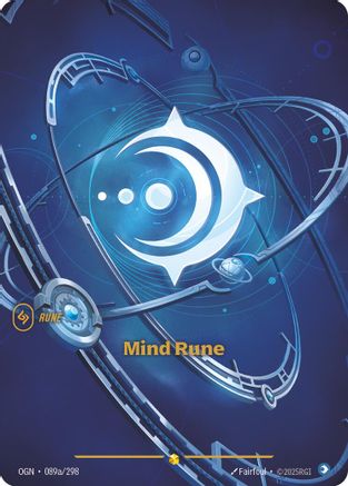 Mind Rune (Alternate Art) (089a/298) - Origins