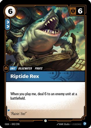 [RFB] Riptide Rex (Foil) (092/298) - Origins