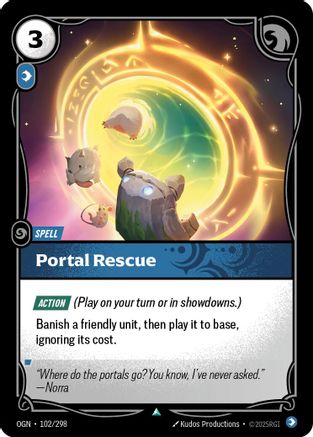 [RFB] Portal Rescue (Foil) (102/298) - Origins
