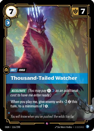 Thousand-Tailed Watcher (116/298) - Origins