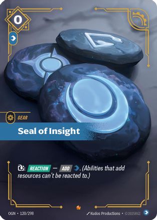 Seal of Insight (120/298) - Origins