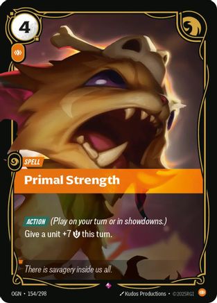 Primal Strength (154/298) - Origins