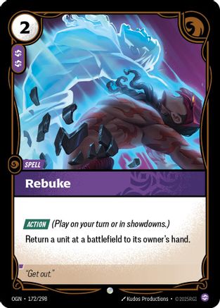[RFB] Rebuke (172/298) - Origins