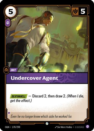 [RFB] Undercover Agent (Foil) (178/298) - Origins