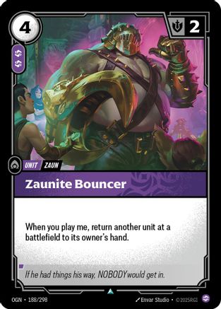 [RFB] Zaunite Bouncer (Foil) (188/298) - Origins