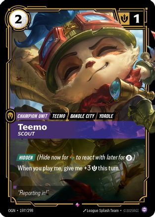 Teemo - Scout (197/298) - Origins