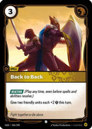 Back to Back (206/298) - Origins