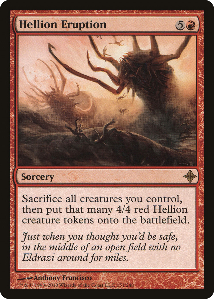 {R} Hellion Eruption [Rise of the Eldrazi][ROE 151]