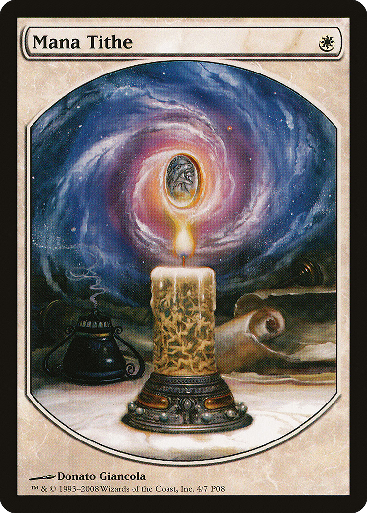 {R} Mana Tithe [Magic Player Rewards 2008][PA P08 004] - Misty Mountain Games