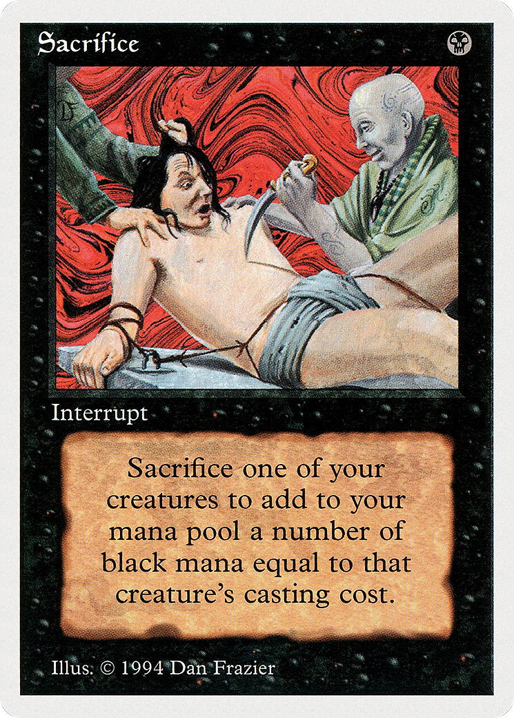 {C} Sacrifice [Summer Magic / Edgar][SUM 126]