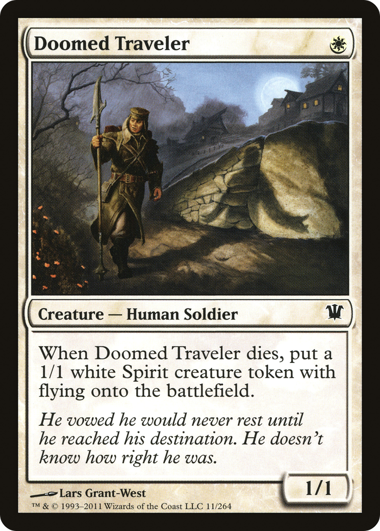 {C} Doomed Traveler [Innistrad][ISD 011]