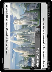 Altar to Unity (275/298) - Origins Foil