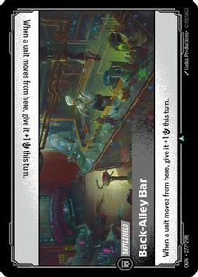 Back-Alley Bar (277/298) - Origins