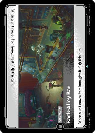 [RFB] Back-Alley Bar (Foil) (277/298) - Origins