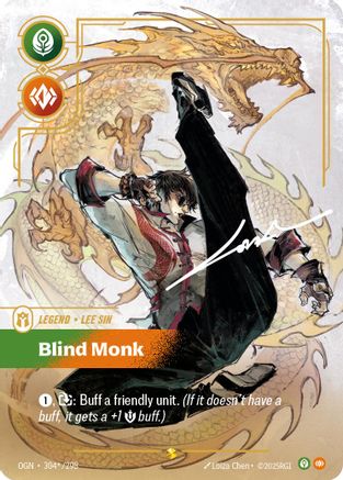 Lee Sin - Blind Monk (Alternate Art) (304*/298) - Origins