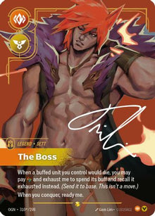 Sett - The Boss (Alternate Art) (310*/298) - Origins