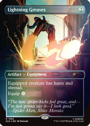 Lightning Greaves (1992) (Rainbow Foil) [SLD-1992]  Foil