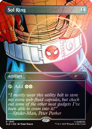 Sol Ring (1993) (Rainbow Foil) [SLD-1993]  Foil