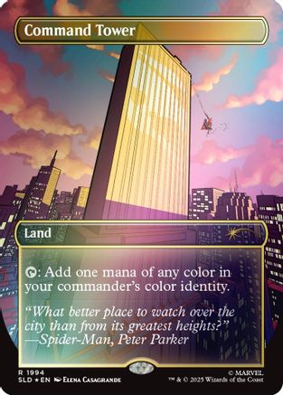 Command Tower (1994) (Rainbow Foil) [SLD-1994]  Foil