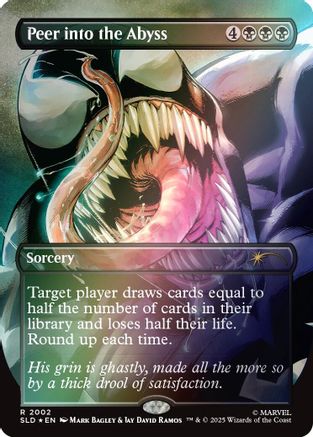{R} Peer into the Abyss (2002) (Rainbow Foil) (Foil) [SLD 2002]