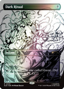 {R} Dark Ritual (2020) (Rainbow Foil) (Foil) [SLD 2020]