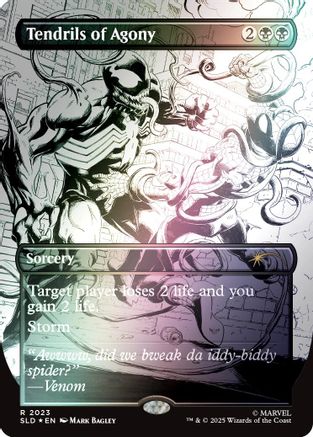 Tendrils of Agony (2023) (Rainbow Foil) [SLD-2023]  Foil