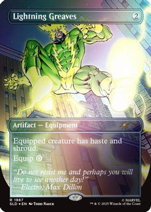 {R} Lightning Greaves (1987) (Rainbow Foil) (Foil) [SLD 1987]