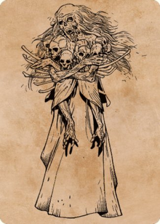 {A} Myrkul, Lord of Bones Art Card (73) [Commander Legends: Battle for Baldur's Gate Art Series][ACLB 073]