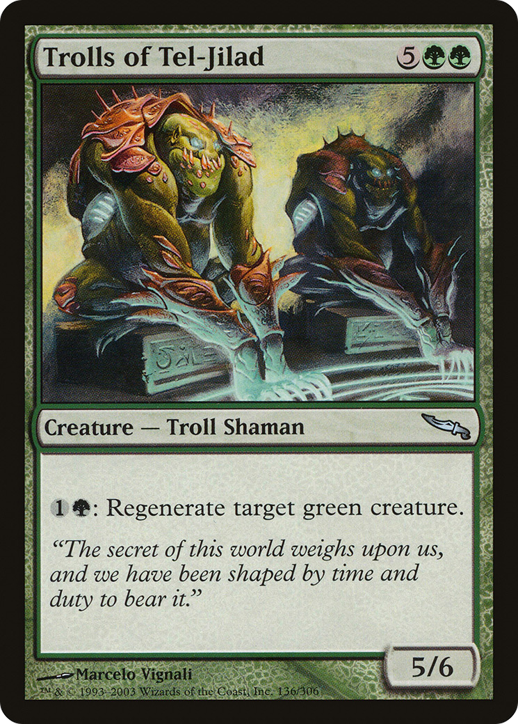 {C} Trolls of Tel-Jilad [Mirrodin][MRD 136] - Misty Mountain Games