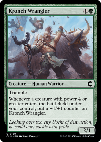 {C} Kronch Wrangler [Ravnica: Clue Edition][CLU 169]