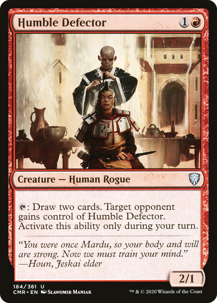 {C} Humble Defector [Commander Legends][CMR 184]